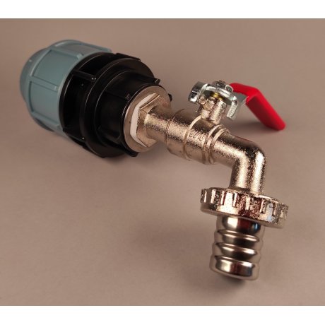 PPS redukce z 32mm na mosazný kohout