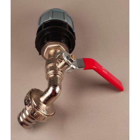 PPS redukce z 32mm na mosazný kohout