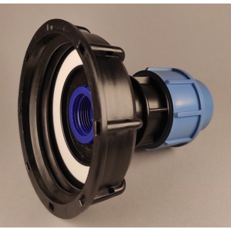 IBC redukce S100x8 na kompresní spojku 32mm