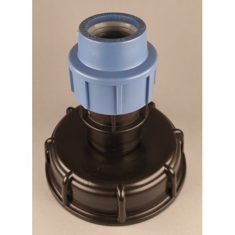 IBC redukce S100x8 na kompresní spojku 32mm