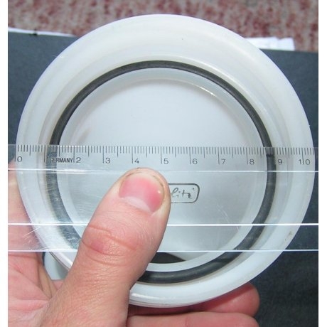Codo DN80 (S100x8) para tanques IBC