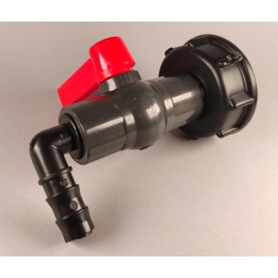 IBC redukce DN50 jemný na plastový kohout 3/4"