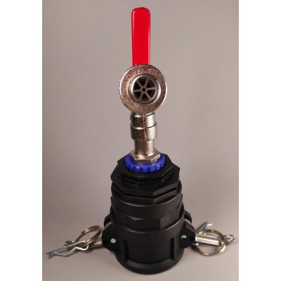 IBC redukce camlock na mosazný kohout