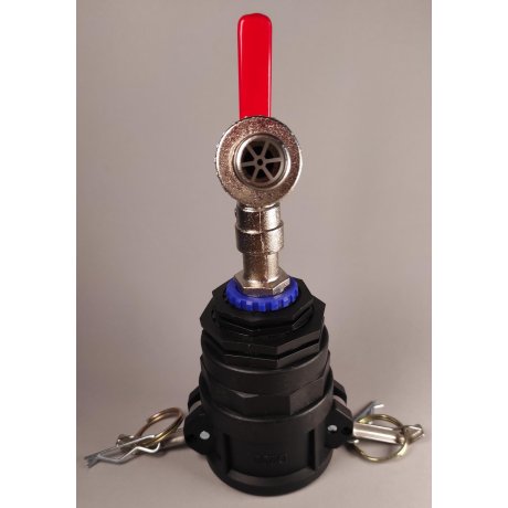 IBC redukce camlock na mosazný kohout