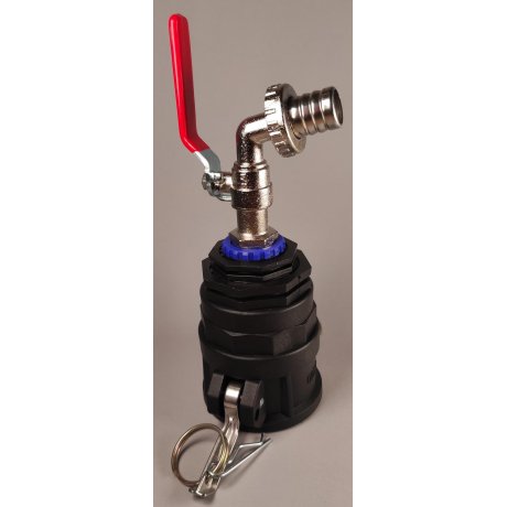 IBC redukce camlock na mosazný kohout