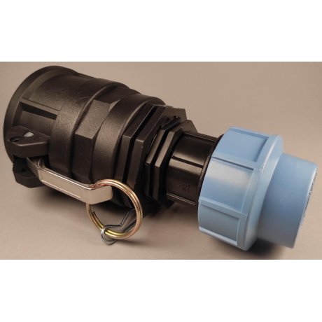 IBC redukce camlock na PPS trubku 32mm