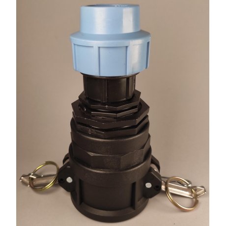 IBC redukce camlock na PPS trubku 32mm