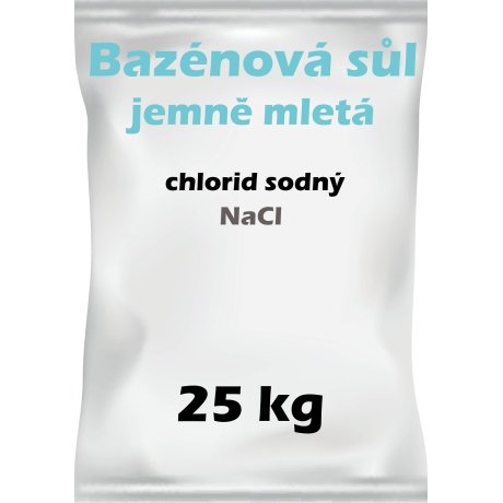Sůl do bazénů 25kg