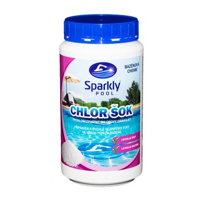 bazénová chemie NAVŠECHNO - chlor šok