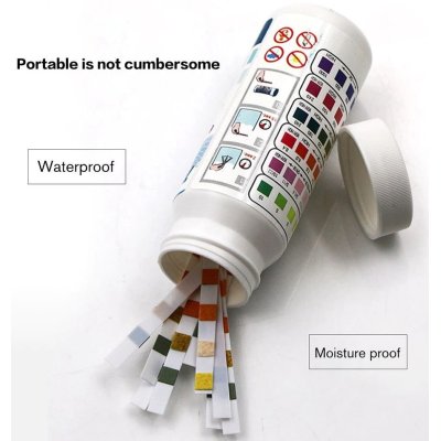 Testovací proužky bazénové vody 6v1 50ks