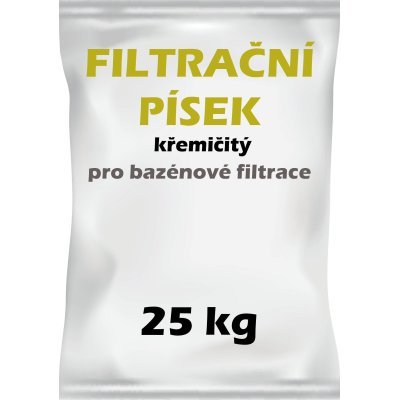Filtrační písek do bazénové filtrace