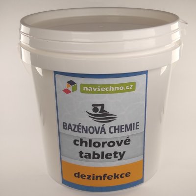 bazénová chemie NAVŠECHNO - chlorové tablety