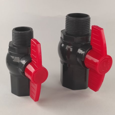 Plastový kohout zahradní 3/4" - 1" vnější/vnitřní závit