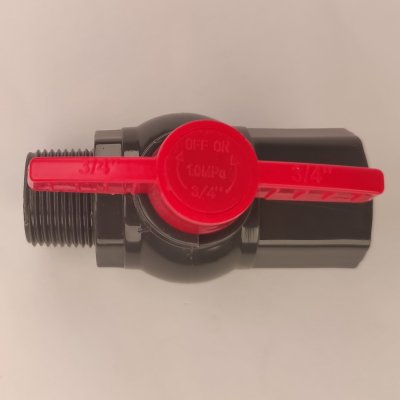 Plastový kohout zahradní 3/4" vnější/vnitřní závit