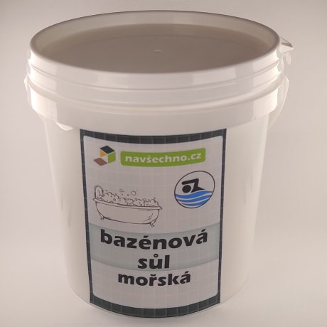 Sůl do bazénů mořská