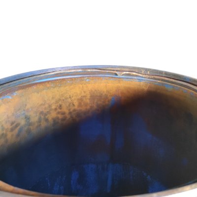 sud plastový 220L modrý odříznutý bazar| www.nadrze.navsechno.cz