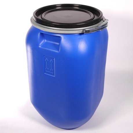 sud plastový 60L pákový uzávěr hranatý modrý | www.nadrze.navsechno.cz