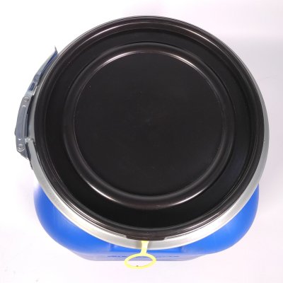 sud plastový 60L pákový uzávěr hranatý modrý | www.nadrze.navsechno.cz