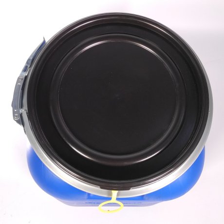 sud plastový 60L pákový uzávěr hranatý modrý | www.nadrze.navsechno.cz