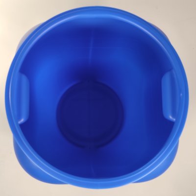 sud plastový 60L pákový uzávěr hranatý modrý | www.nadrze.navsechno.cz