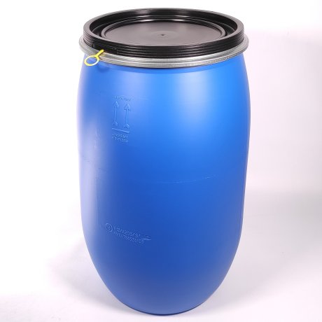 sud plastový 120L pákový uzávěr modrý | www.nadrze.navsechno.cz