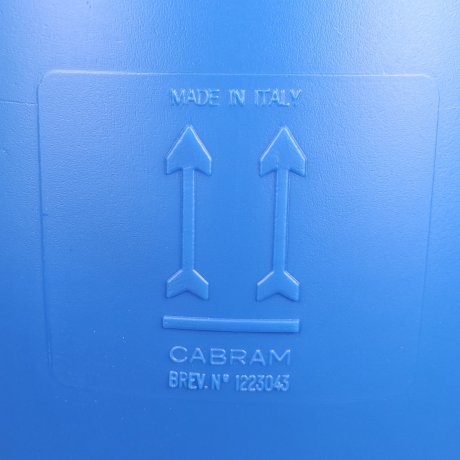 sud plastový 120L pákový uzávěr modrý | www.nadrze.navsechno.cz