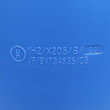 sud plastový 120L pákový uzávěr modrý | www.nadrze.navsechno.cz