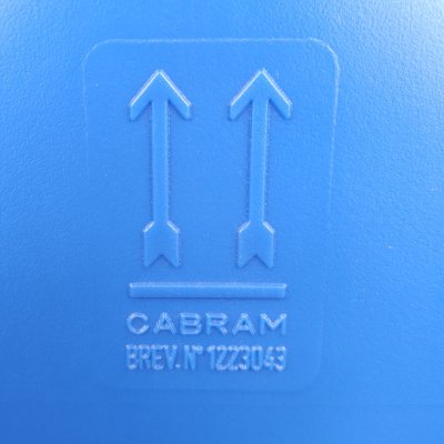 sud plastový 135L pákový uzávěr hranatý modrý | www.nadrze.navsechno.cz