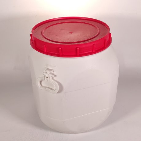 sud plastový 50L hranatý  šroubovací bílý po tabletách do bazénu | www.nadrze.navsechno.cz