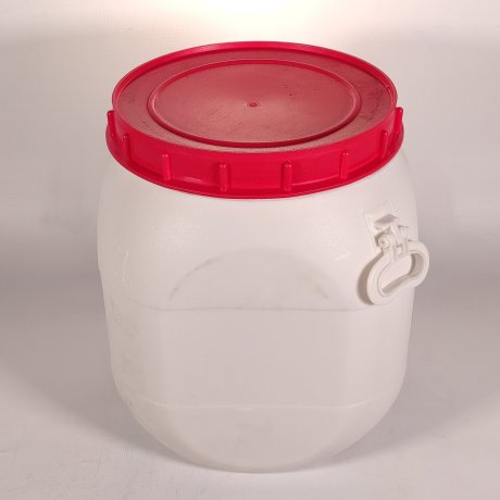 sud plastový 50L hranatý  šroubovací bílý po tabletách do bazénu | www.nadrze.navsechno.cz