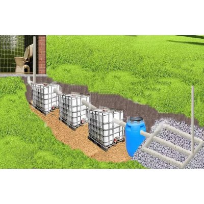 IBC septik na odpadní vodu