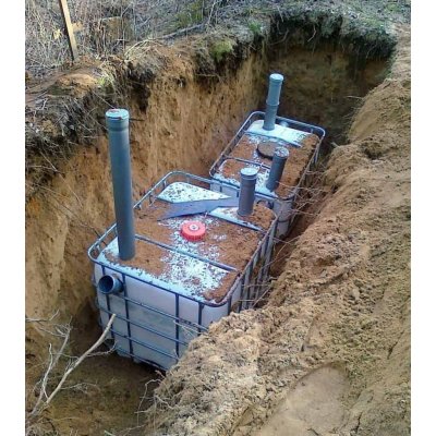 IBC septik na odpadní vodu