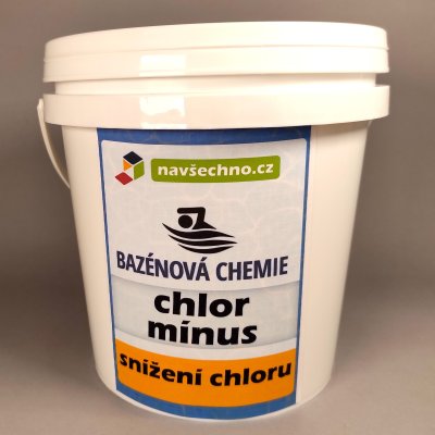 bazénová chemie NAVŠECHNO - chlor mínus