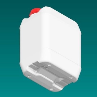 Канистра пластиковая 10л натуральная с сертификацией ООН.