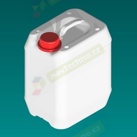 Канистра пластиковая 10л натуральная с сертификацией ООН.