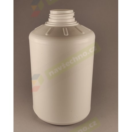 1 litran muovipullo, luonnonvärinen, YK-sertifioitu