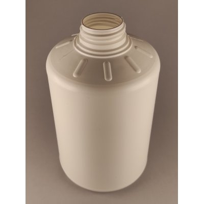 1 liter plastic fles, naturel, met VN-certificering