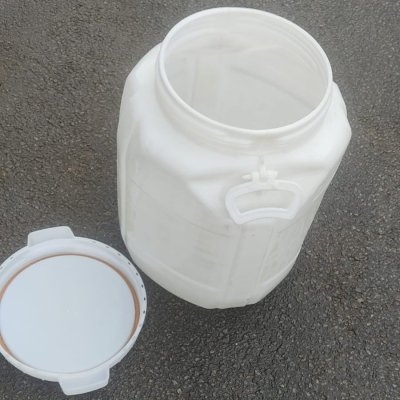 50L plastic barrel