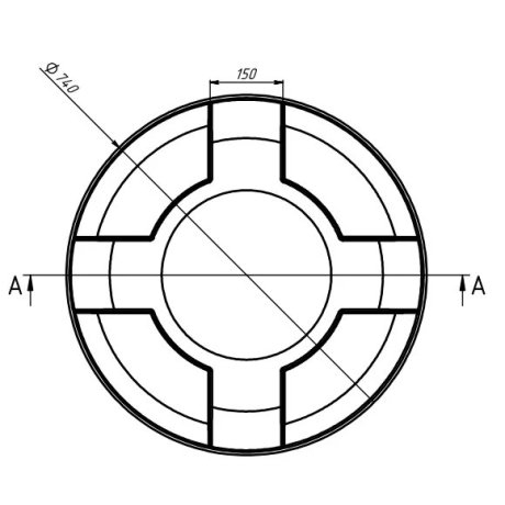 500l samonosná plastová nádrž