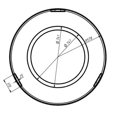 Самонесущий пластиковый резервуар емкостью 1500 л.