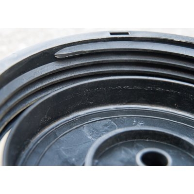 Новая крышка DN150 с шероховатой резьбой для бака IBC.