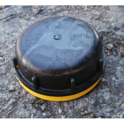 Coperchio (atipico: Din 71) DN60 per alcune taniche e serbatoi IBC con filettatura grossa NUOVO