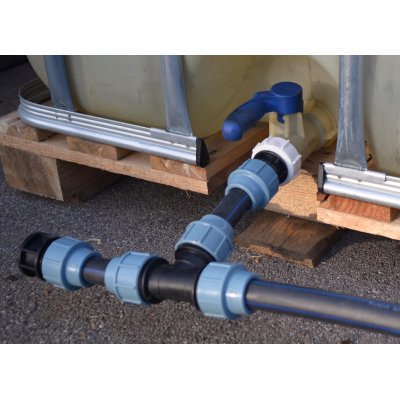 IBC redukce DN50 jemný závit na PPS trubku 32mm