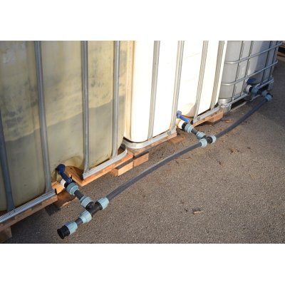 IBC redukce DN50 jemný závit na PPS trubku 32mm