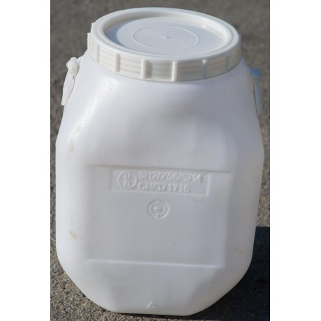 sud plastový 50L hranatý šroubovací natur po tabletách do bazénu | www.nadrze.navsechno.cz