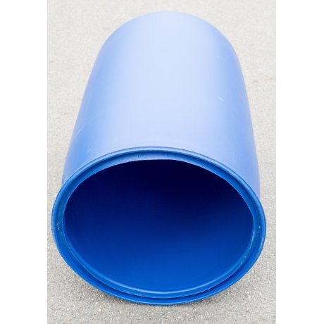 sud plastový 220L modrý odříznutý | www.nadrze.navsechno.cz
