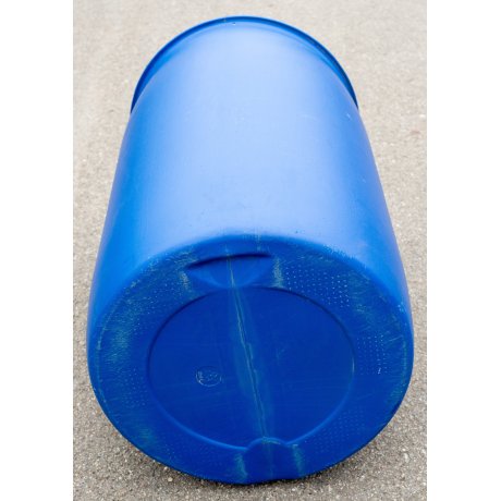 sud plastový 220L modrý odříznutý | www.nadrze.navsechno.cz