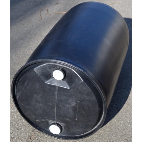 sud plastový 220L černý na kapaliny antistatický | www.nadrze.navsechno.cz