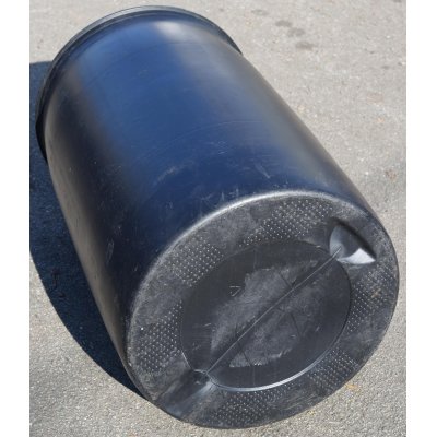 sud plastový 220L černý na kapaliny antistatický | www.nadrze.navsechno.cz