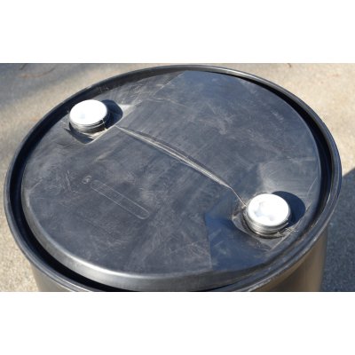 sud plastový 220L černý na kapaliny antistatický | www.nadrze.navsechno.cz